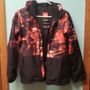 Kids ski board winter jacket